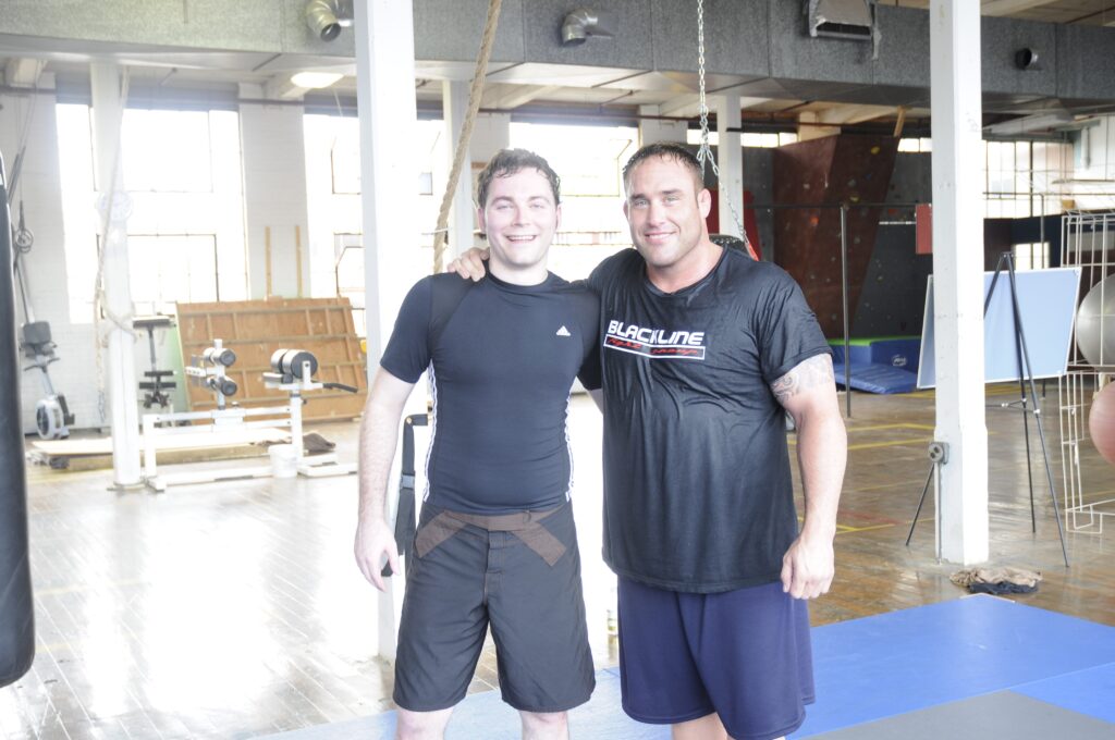 Training with Jason Lambert - MMA, BJJ