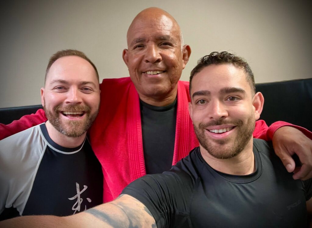 Chris Martell and Jose Pacheco Training with Professor Roy Harris - BJJ, JKD, FMA, grappling